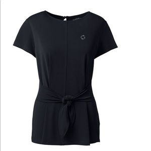 Chase lands End Crepe Jersey Tie Waste Top